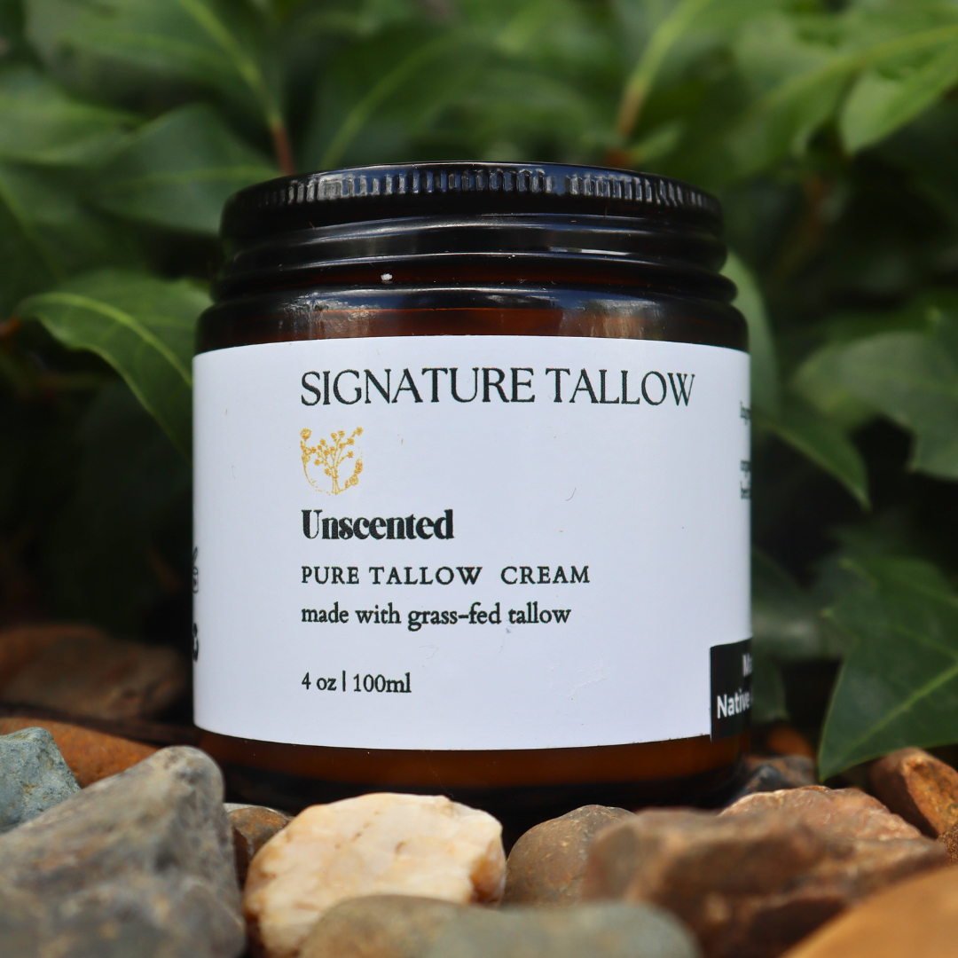 Signature Tallow Cream – 100% Grass-Fed Skincare