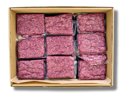 5kg Lean or Fatty Fresh Mince Pack