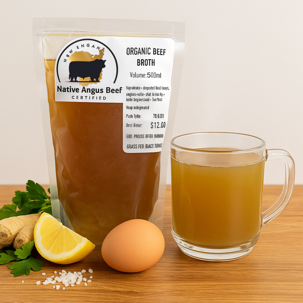 Native Angus Native Angus Beef Bone Broth - 500ml – Native Angus Beef Shop