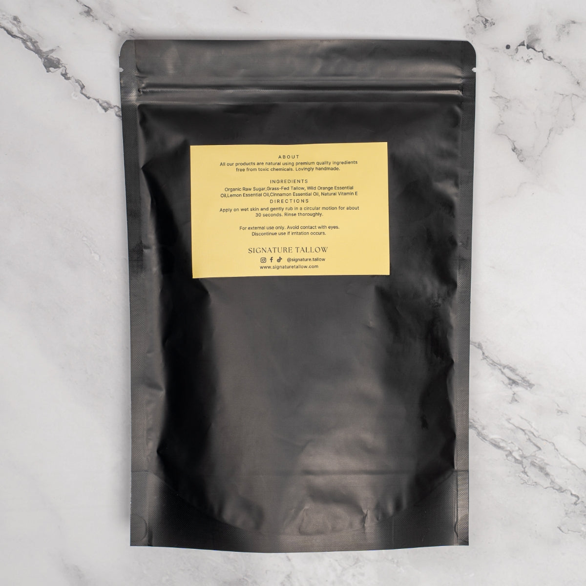 Signature Tallow - Tallow Sugar Scrubs - 100% Grass-Fed Skincare