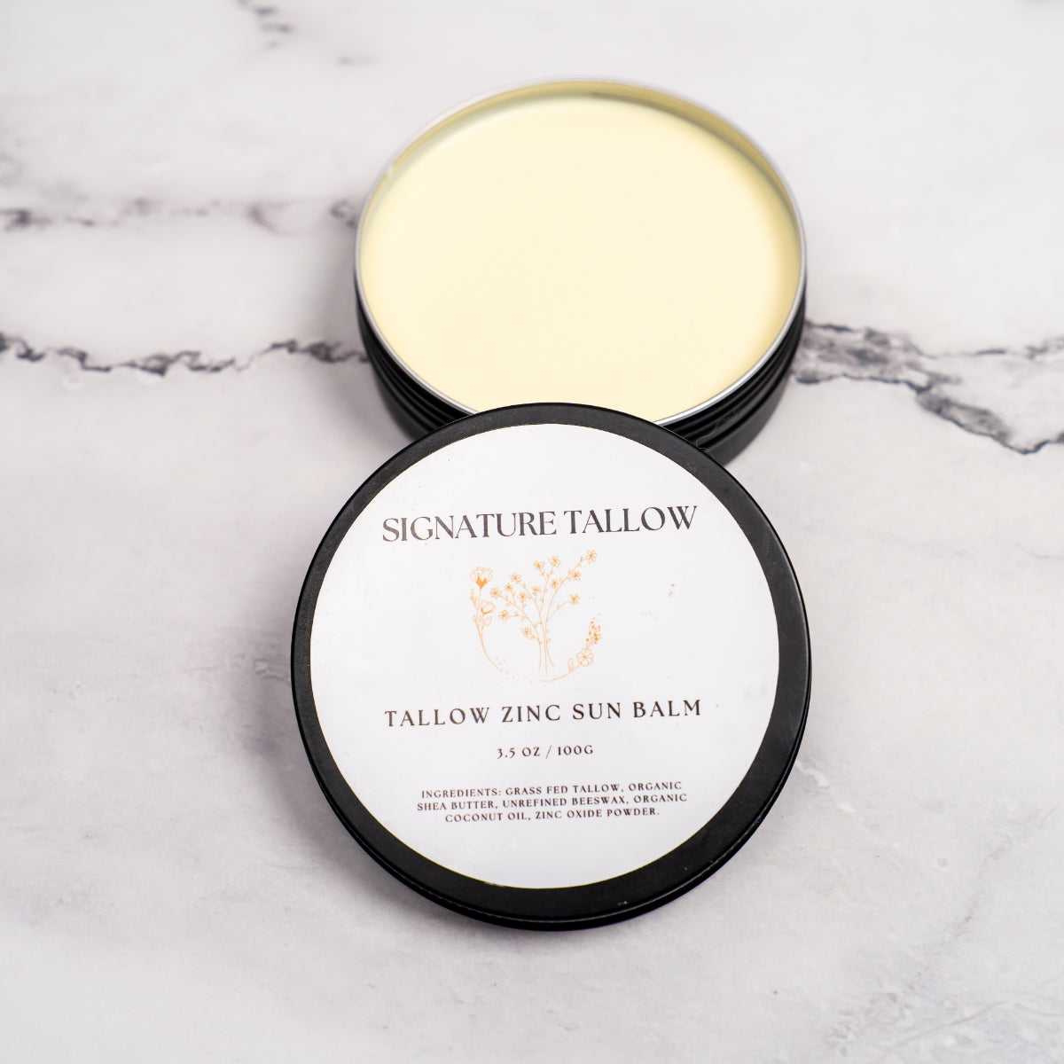 Signature Tallow - Tallow Zinc Sunscreen - 100% Grass-Fed Skincare