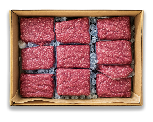 5kg Lean or Fatty Mince Pack - 50% OFF FROZEN SPECIAL